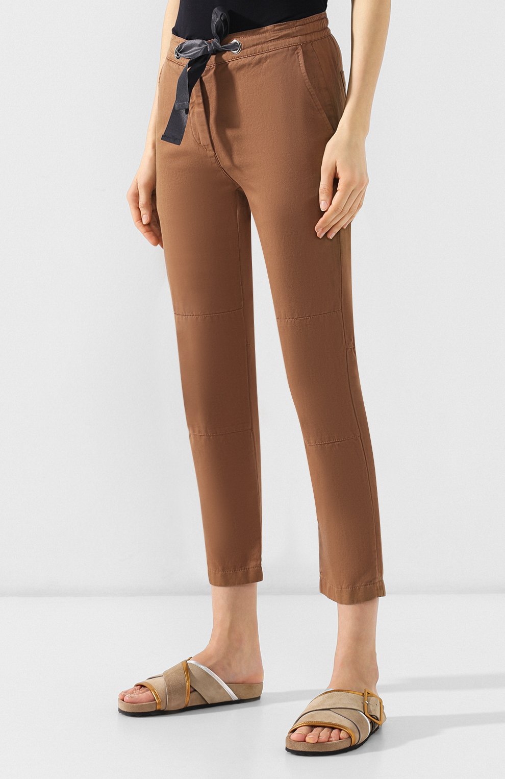 Брюки из смеси  хлопка и льна ELEVENTY, арт. 980PA0133 PAN27020, фото 3