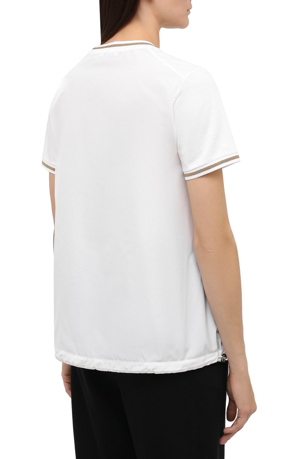 Хлопковая футболка MONCLER, арт. F2-093-8C760-00-V8058, фото 4