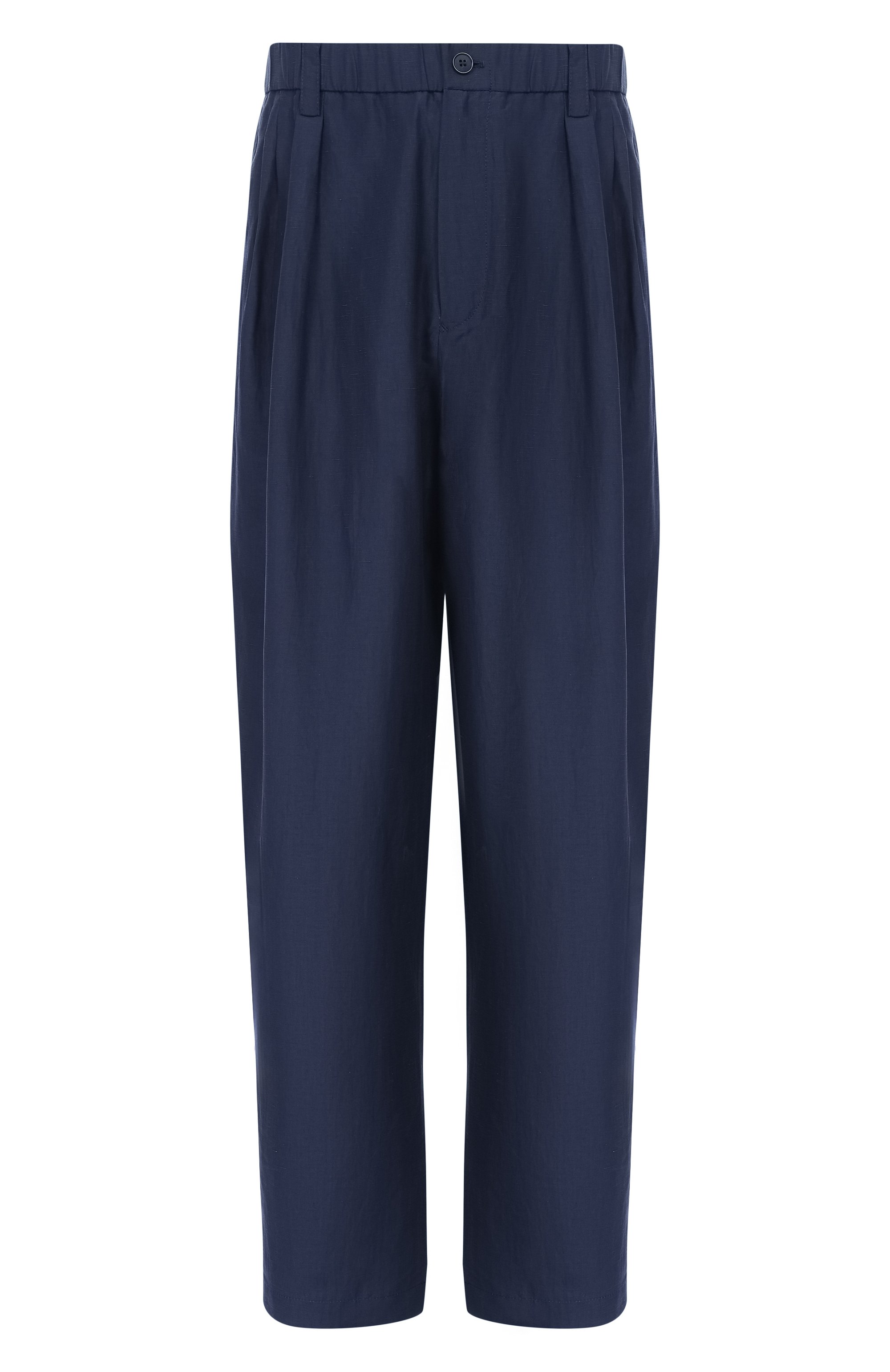 Брюки изо льна и шелка GIORGIO ARMANI, арт. GM003358/TE20656, фото 1