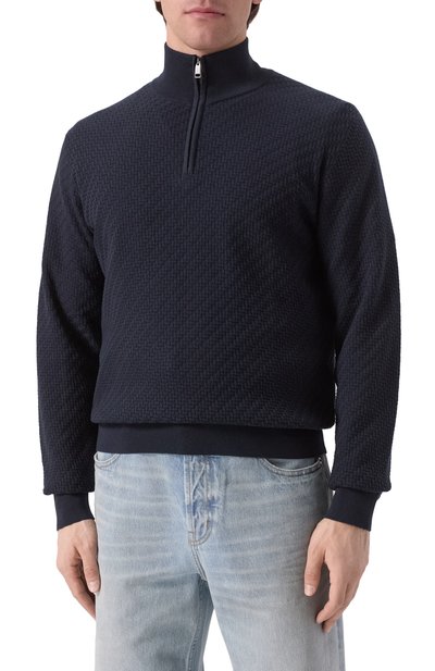 Джемпер из хлопка и шелка BRIONI, арт. UMS70L/PAK22, фото 3