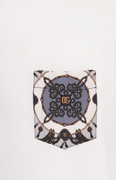 Хлопковая футболка DOLCE & GABBANA, арт. L4JTJV/II7JW, фото 3