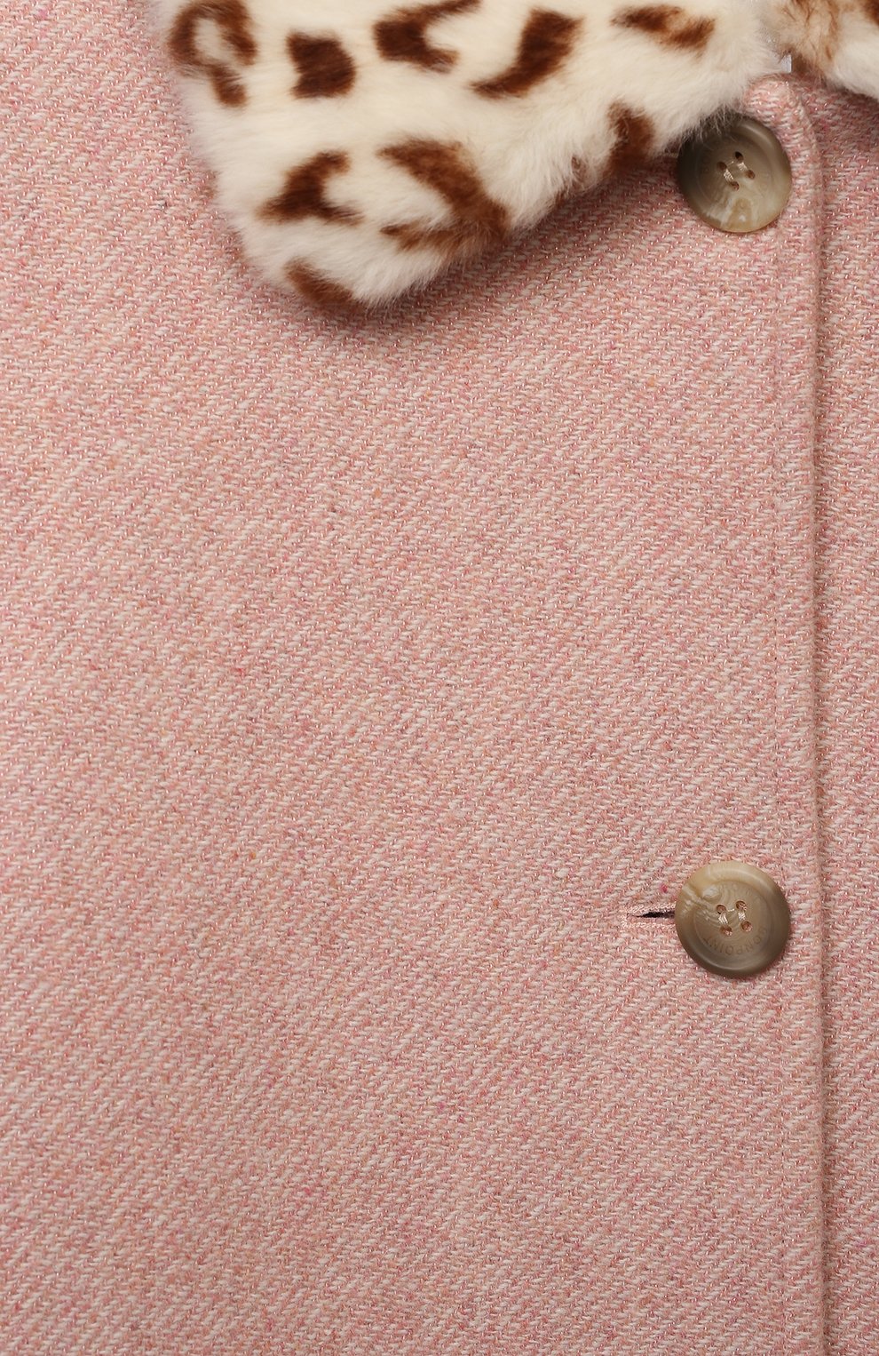 Шерстяное пальто BONPOINT, арт. W01GOUWO2101(020)_864254, фото 3