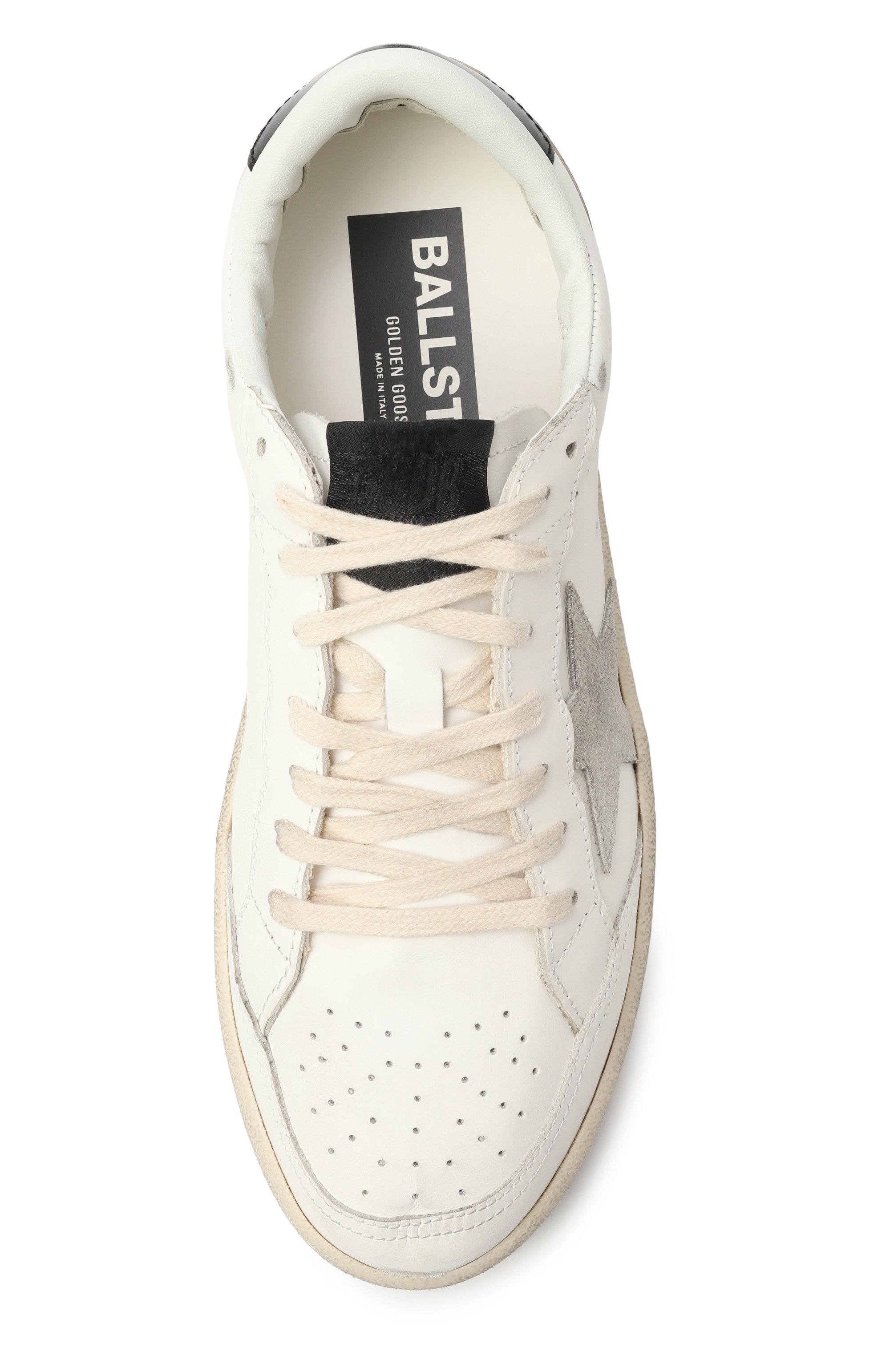 Кожаные кеды ball star GOLDEN GOOSE DELUXE BRAND, арт. GWF00804.F006970, фото 6