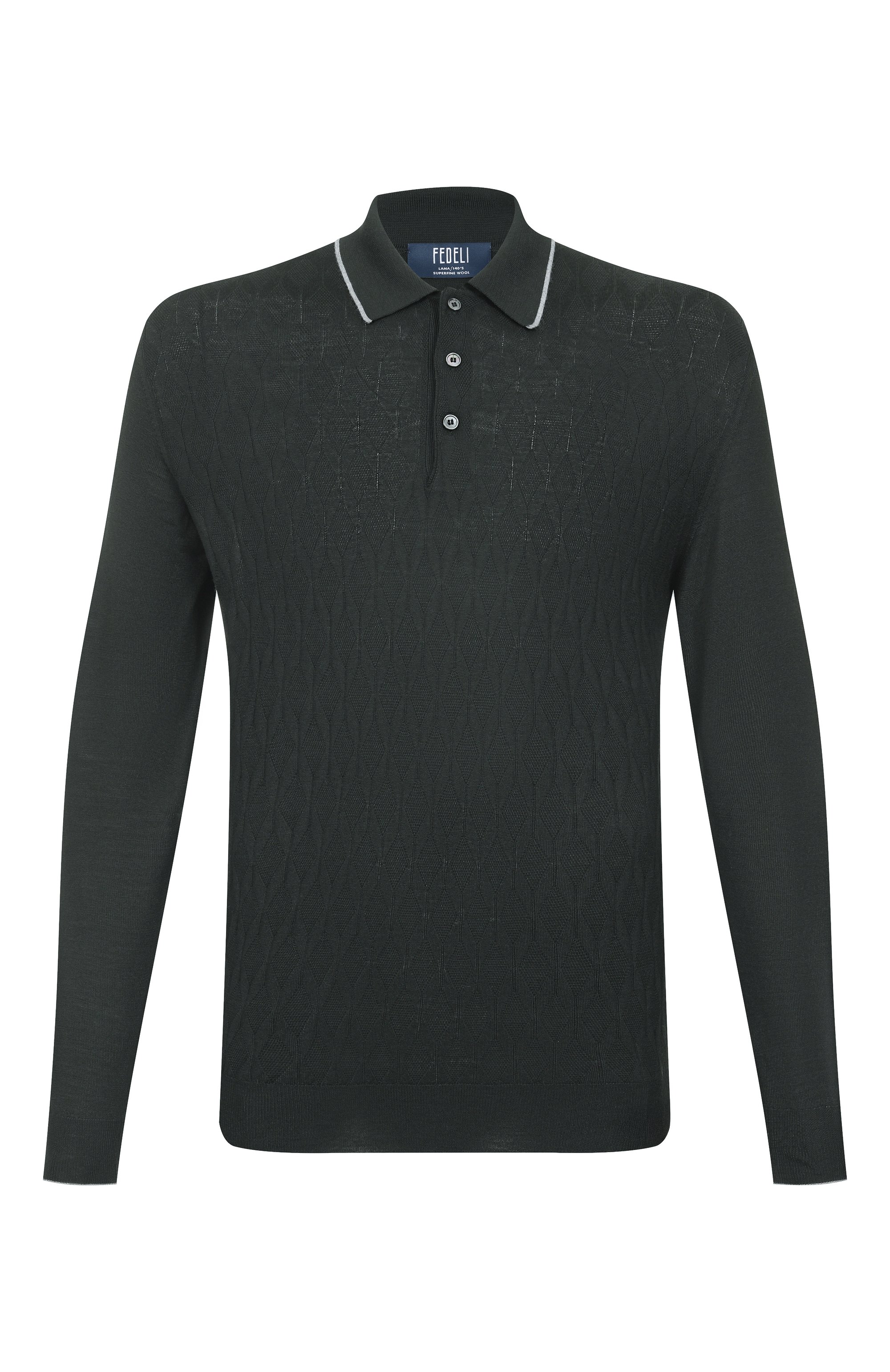 Шерстяное поло FEDELI, арт. MU006427, фото 1