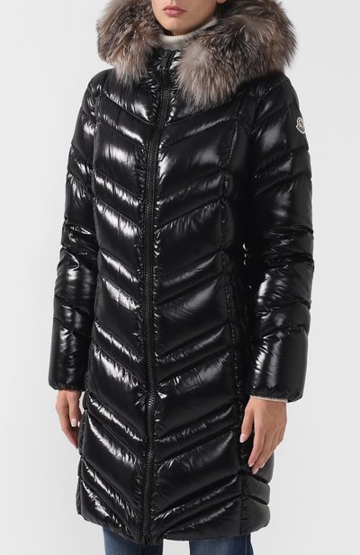Пуховик с меховой отделкой капюшона MONCLER, арт. D2-093-49344-25-68950, фото 3