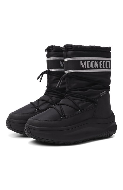 Комбинированные сапоги Moon247 Moon Boot 80D2490010 Чёрный 80D2490010