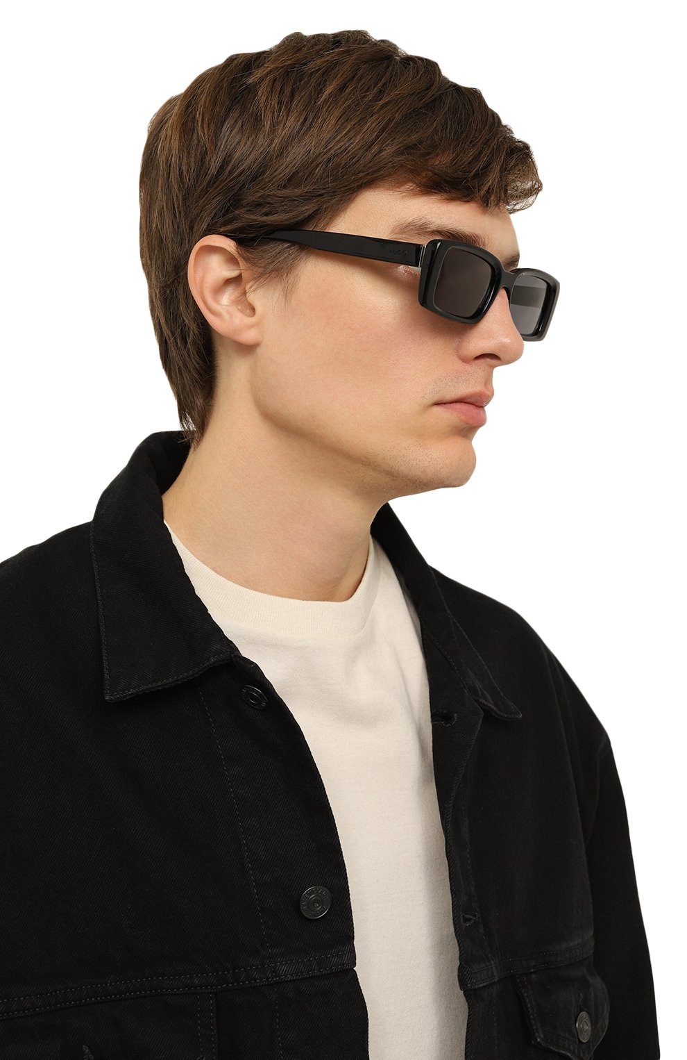 Солнцезащитные очки DSQUARED2 черно-белого цвета по цене 19900 руб., арт. IC0N0003 CCP, фото 3 Солнцезащитные очки DSQUARED2, арт. IC0N0003 CCP, фото 3