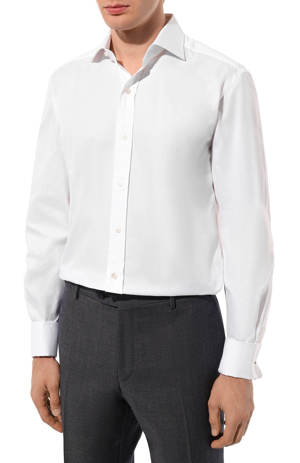 Хлопковая сорочка TOM FORD, арт. CGS16A/HLCX01, фото 4
