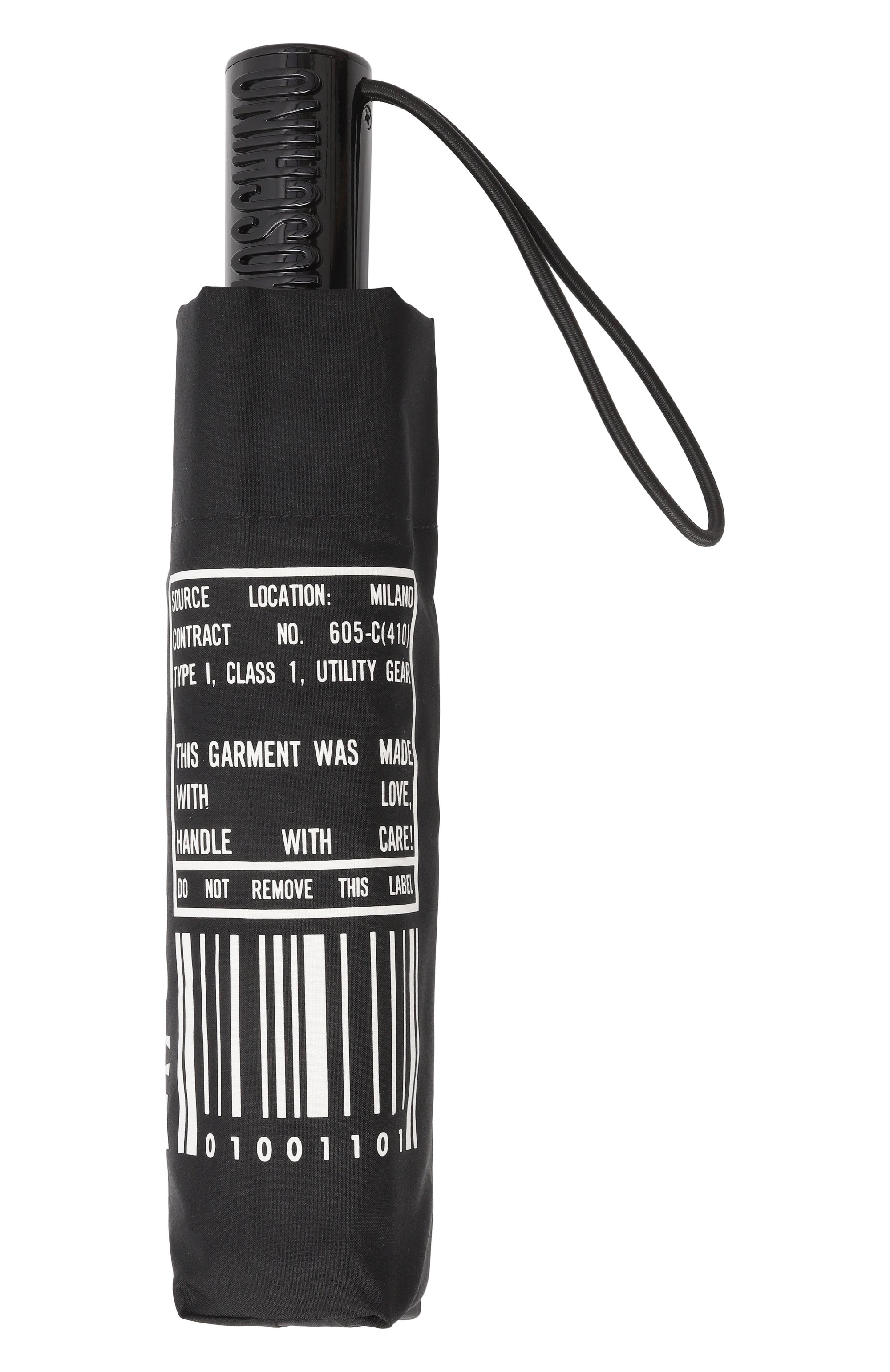 Складной зонт MOSCHINO черного цвета по цене 9295 руб., арт. 8941 0PENCL0SE, фото 4 Складной зонт MOSCHINO, арт. 8941 0PENCL0SE, фото 4