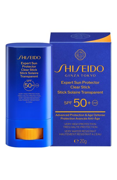 Прозрачный солнцезащитный стик shiseido expert sun spf 50+ (20g) SHISEIDO, арт. 22299SH, фото 3