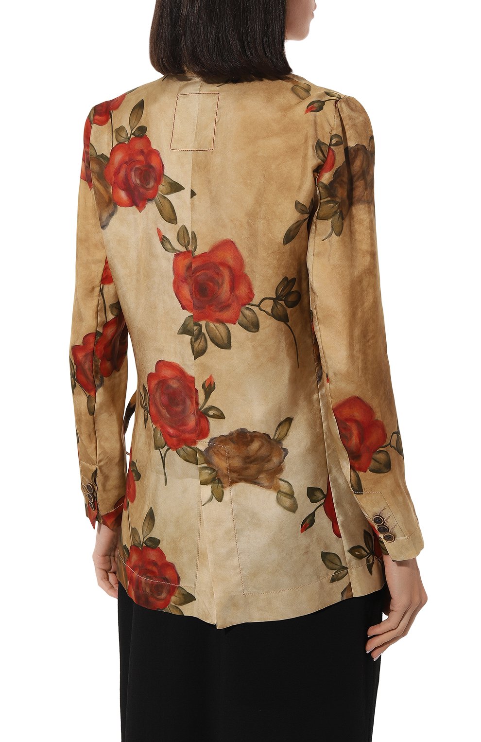 Жакет UMA WANG светло-бежевого цвета по цене 151500 руб., арт. A0 M UP6006, фото 4 Жакет UMA WANG, арт. A0 M UP6006, фото 4