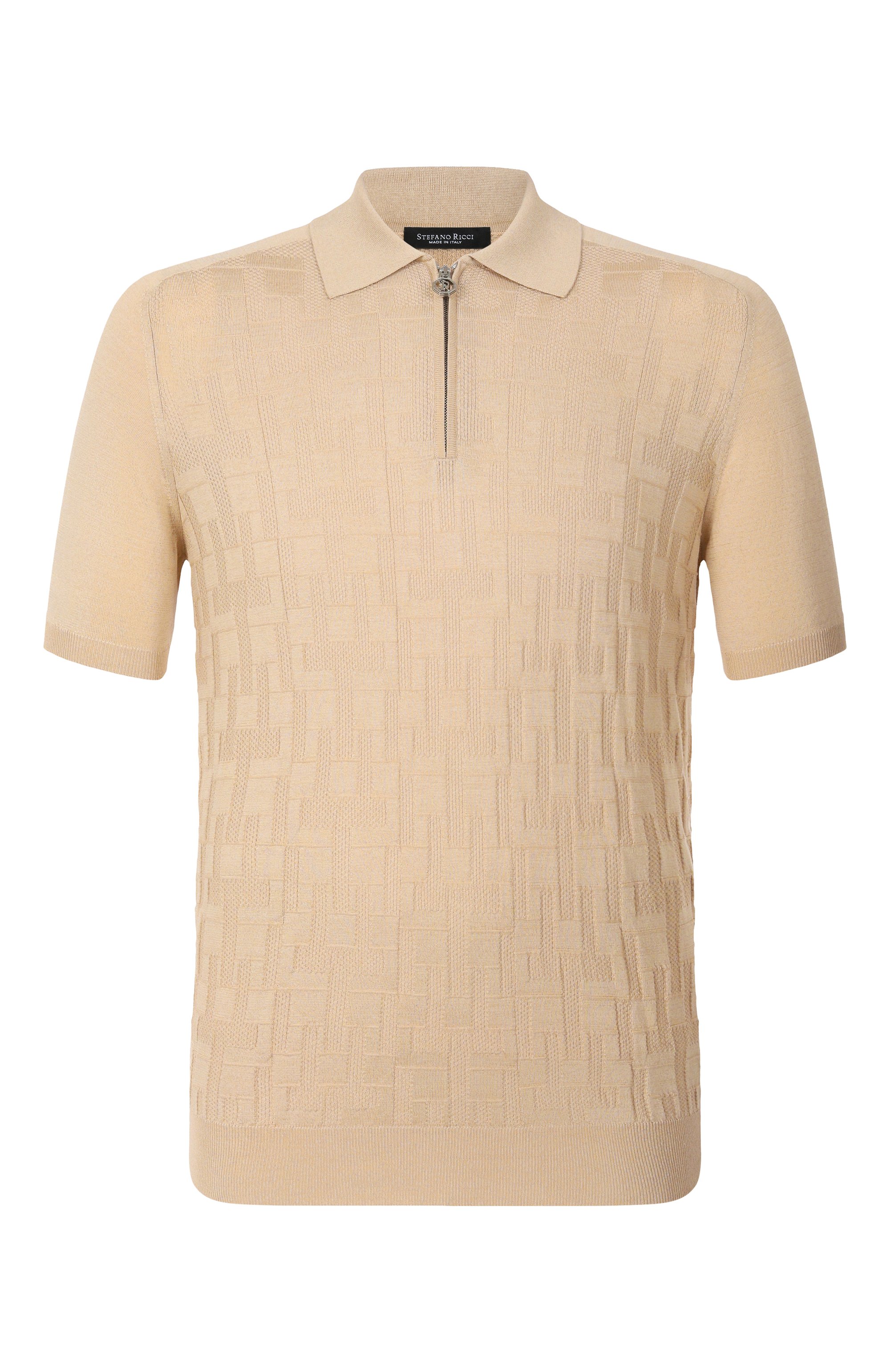 Поло из шелка и хлопка STEFANO RICCI, арт. K818098P31/F25279, фото 1
