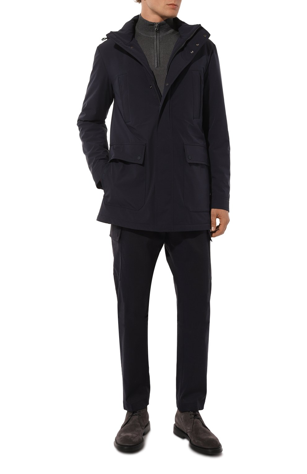 Замшевые ботинки DOUCAL'S, арт. DU3237BRUXUF009N, фото 2