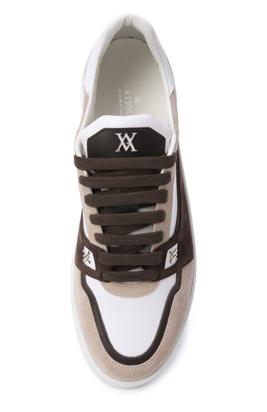 Замшевые кеды Artioli 0S590/SUEDE/VITELL0 Бежевый  0S590/SUEDE/VITELL0 Фото 6