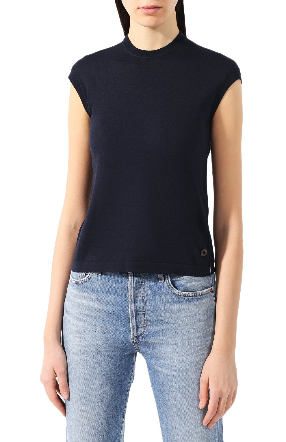 Топ из смеси шелка и хлопка LORO PIANA, арт. FAI4414, фото 3