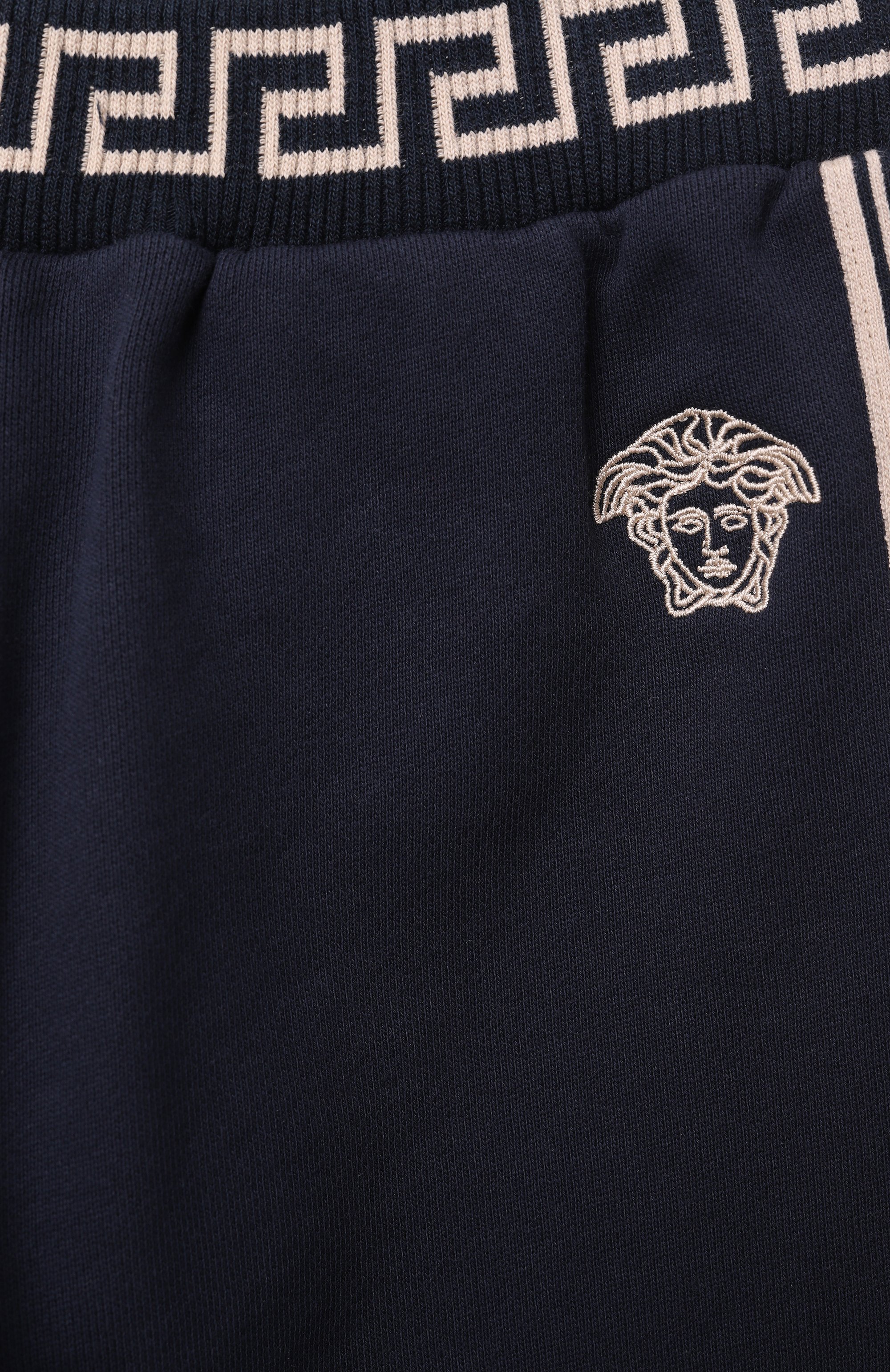 Хлопковые джоггеры VERSACE, арт. 1018565/1A11652, фото 3