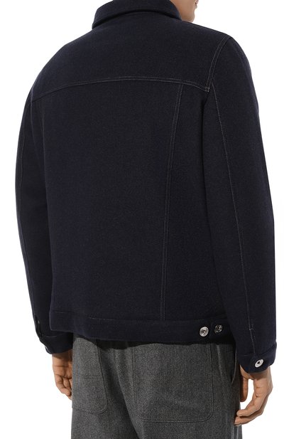 Утепленная куртка-рубашка BRUNELLO CUCINELLI, арт. MT4976880, фото 4