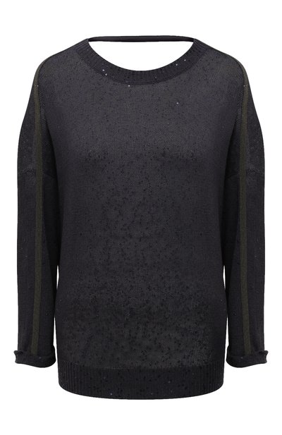Женский пуловер изо льна и шелка BRUNELLO CUCINELLI, арт. M10527900