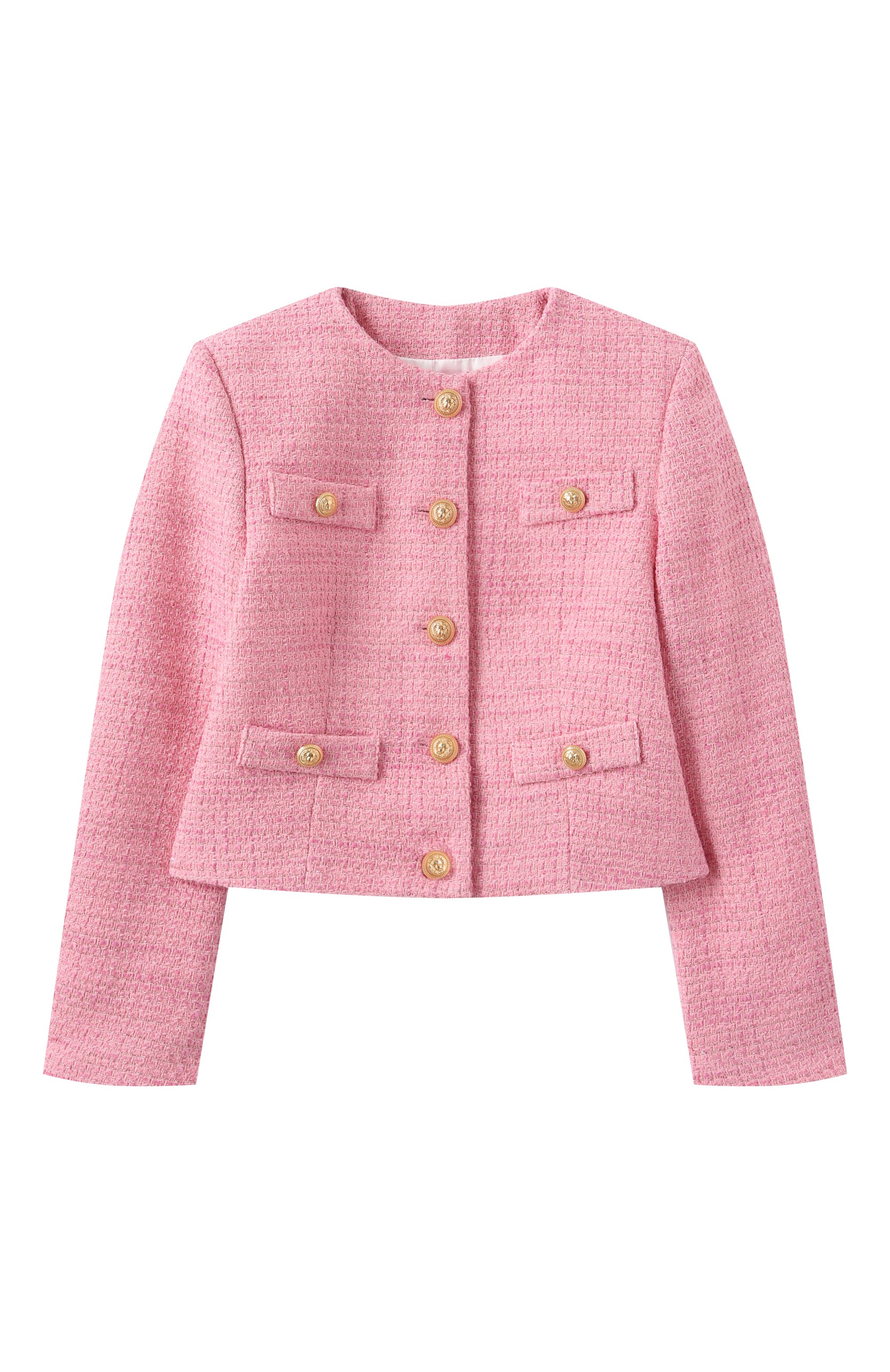 Твидовый жакет BALMAIN, арт. BW2B04, фото 1