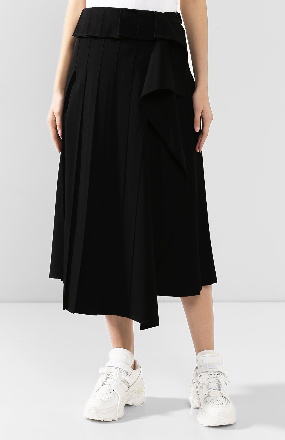 Шерстяная юбка YOHJI YAMAMOTO, арт. NC-S09-100, фото 3