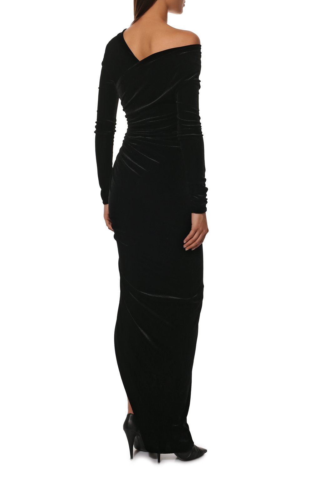 Бархатное платье ALEXANDRE VAUTHIER, арт. 193DR1103 0193-1144, фото 4