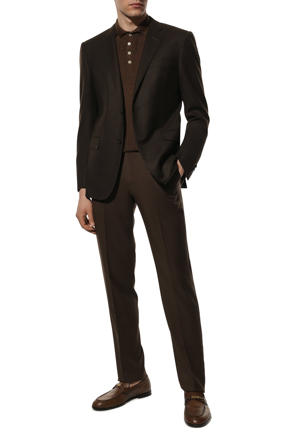 Поло изо льна и хлопка DANIELE FIESOLI, арт. DF 0390, фото 2