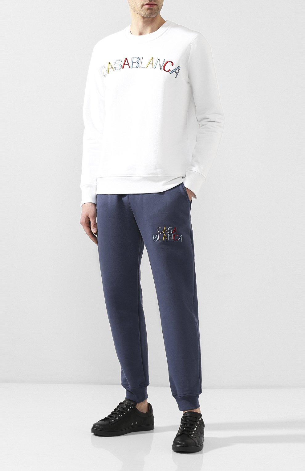 Хлопковый свитшот CASABLANCA, арт. MS20-JTP-001 CASA ARCH L0G0, фото 2