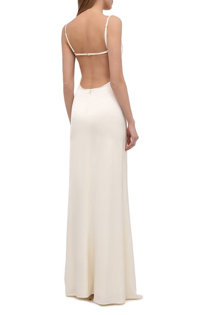Платье из вискозы JACQUEMUS, арт. 211DR12/104120, фото 4