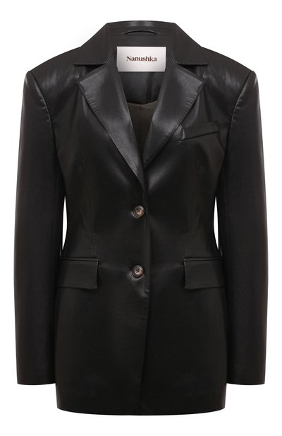 Женский жакет из экокожи NANUSHKA, арт. NW22CROW01899