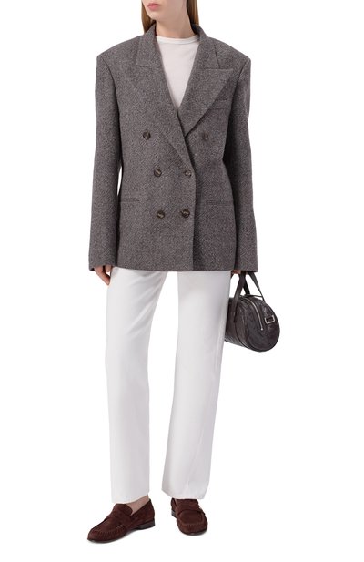 Замшевые лоферы elis JIMMY CHOO, арт. ELLIS L0AFER/F/SUE, фото 3