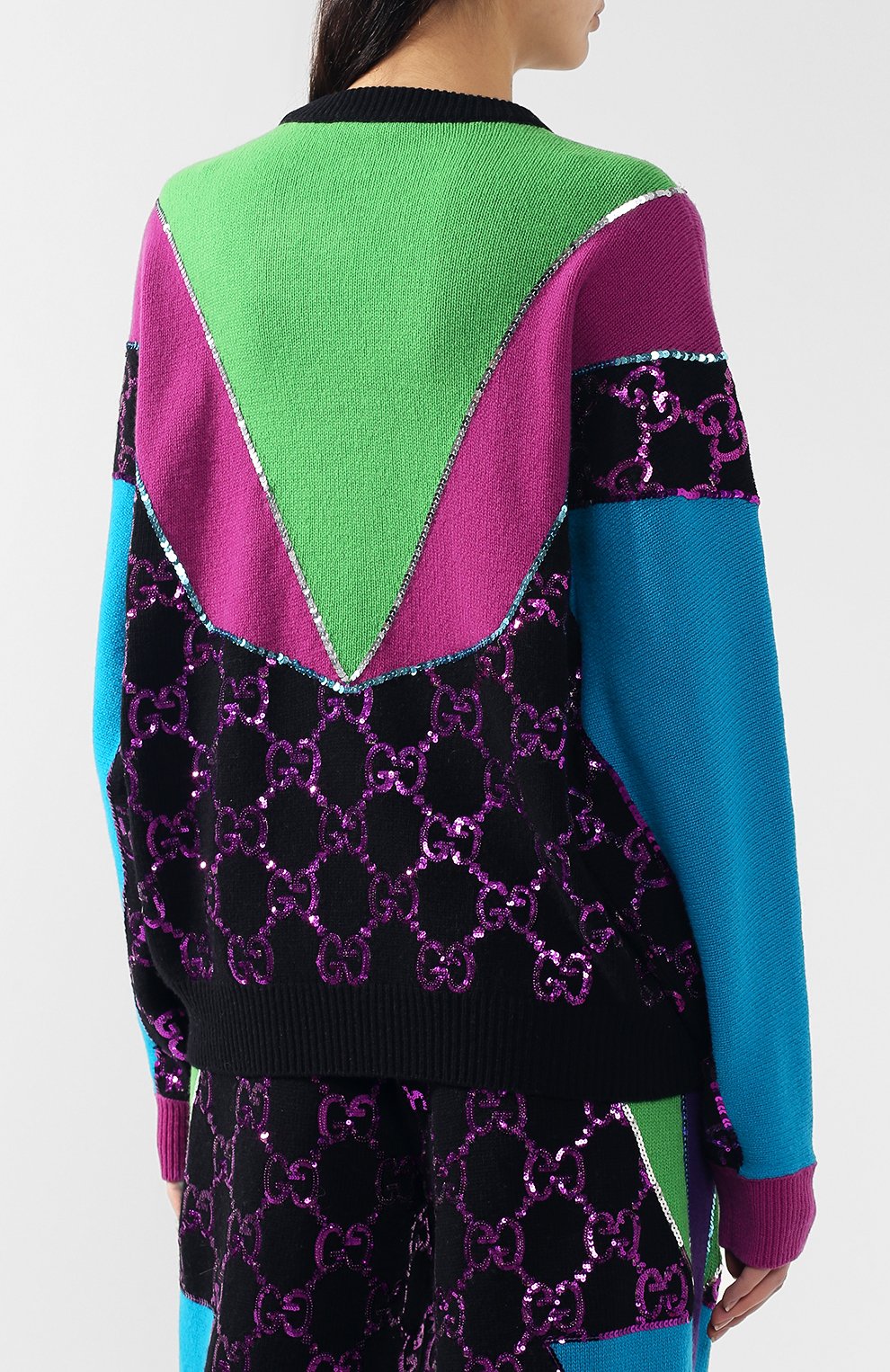 Шерстяной пуловер GUCCI, арт. 540188/X993A, фото 4