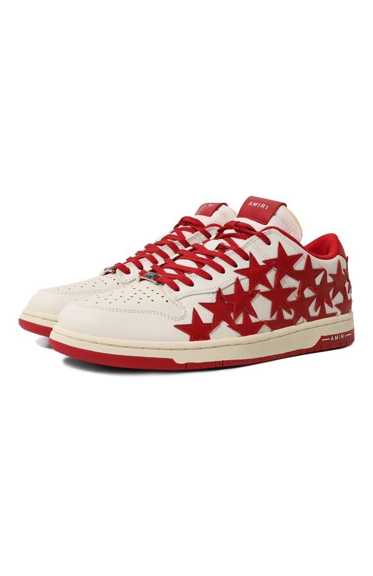 Кожаные кеды stars AMIRI, арт. PS24MFS025, фото 1