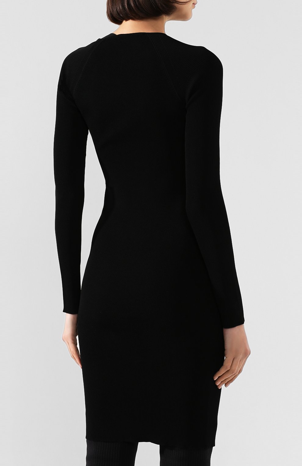 Платье HELMUT LANG черного цвета по цене 36500 руб., арт. J09HW714, фото 4 Платье HELMUT LANG, арт. J09HW714, фото 4