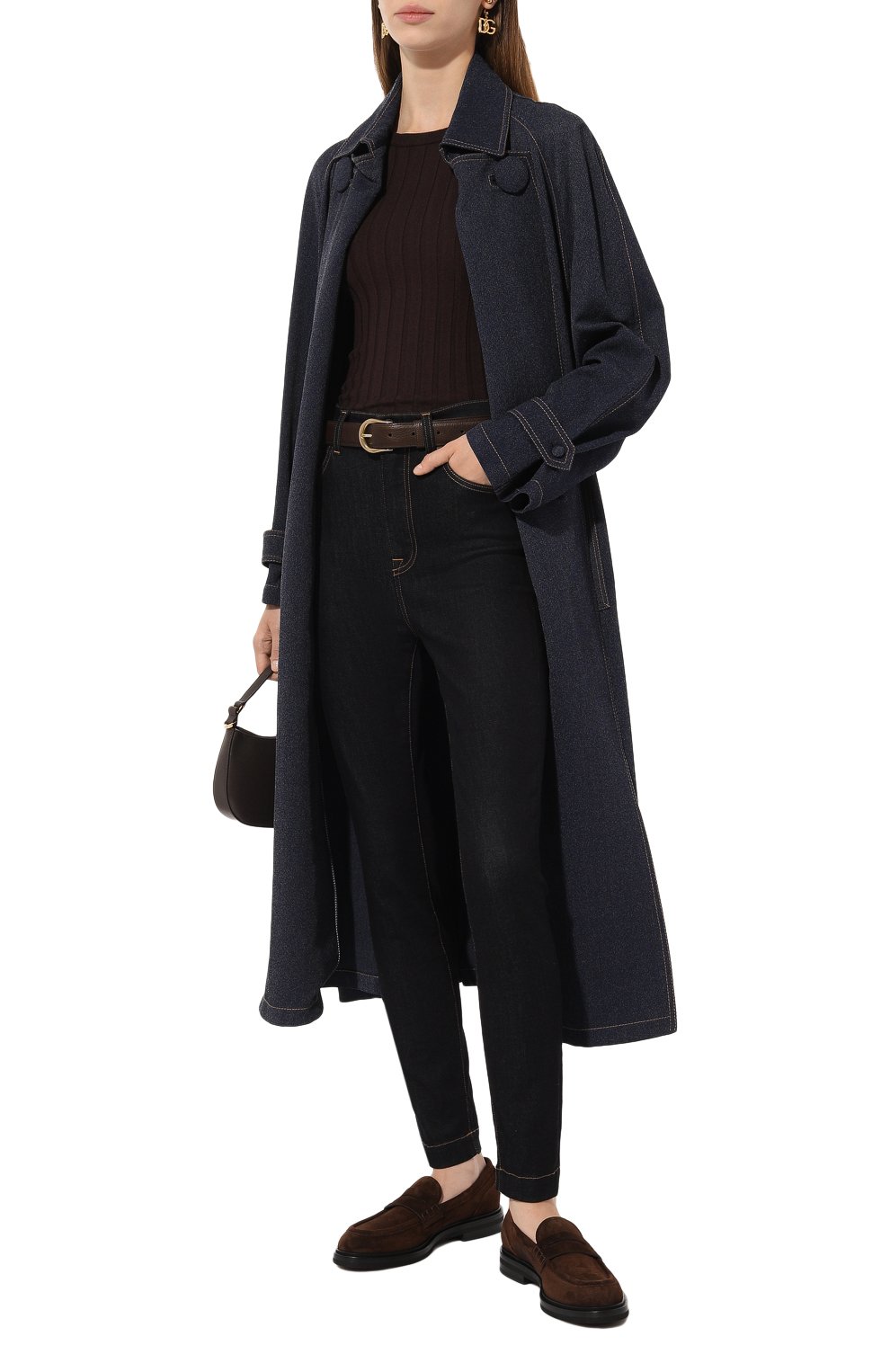 Замшевые пенни-лоферы altavilla DOLCE & GABBANA, арт. CM0078/AS915, фото 2