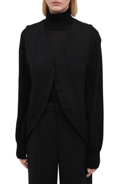 Шерстяной жилет ANN DEMEULEMEESTER, арт. 2002-1154-P-178-099, фото 3