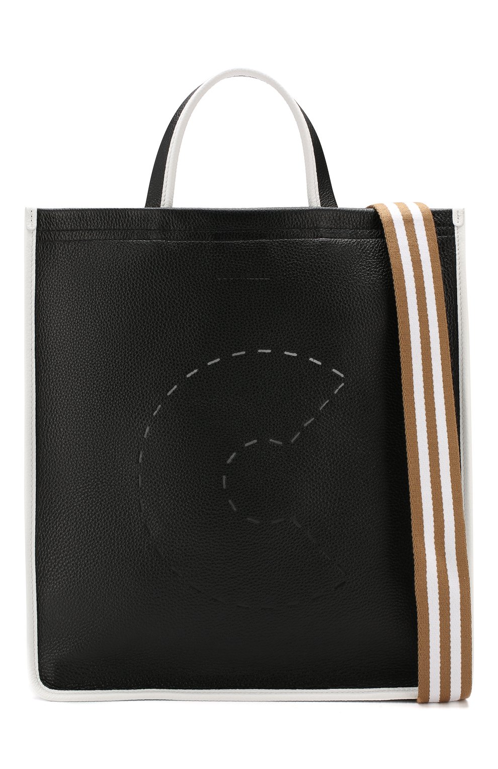 Сумка c bag COCCINELLE черно-белого цвета по цене 36700 руб., арт. E1 DJ0 18 01 01, фото 6 Сумка c bag COCCINELLE, арт. E1 DJ0 18 01 01, фото 6