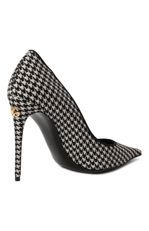 Текстильные туфли Mun 105 Dolce & Gabbana CD1872/A9V05 Чёрно-белый  CD1872/A9V05 Фото 5