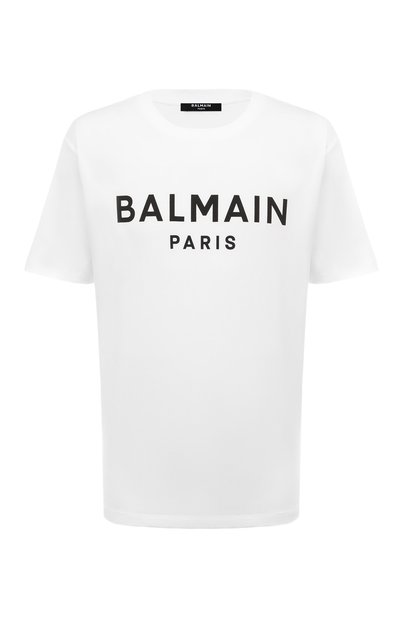 Мужская хлопковая футболка BALMAIN, арт. DH1EG000/BB73