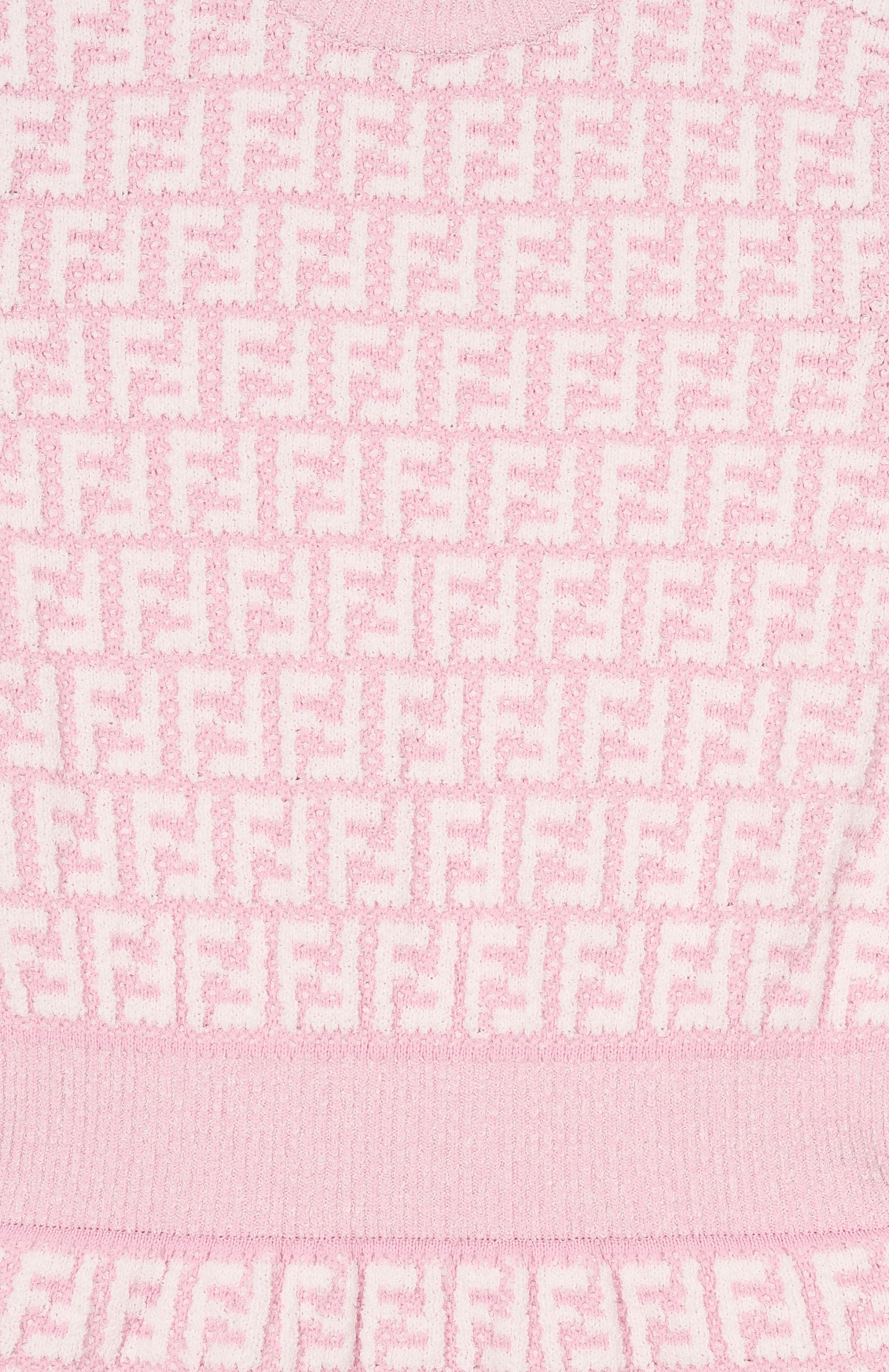 Платье из хлопка и вискозы FENDI, арт. JFG237/AVW7, фото 3