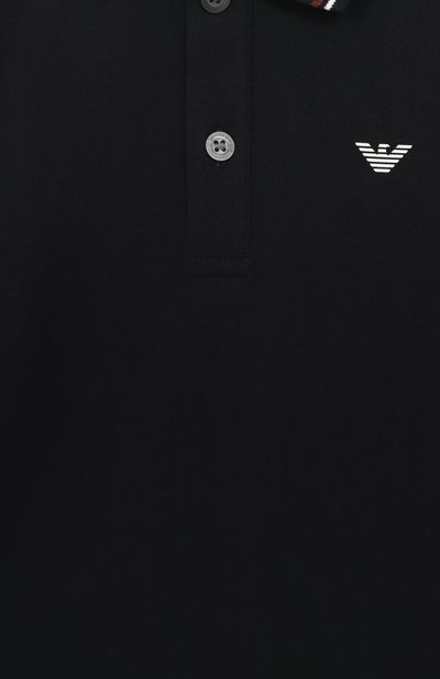 Хлопковое поло EMPORIO ARMANI, арт. 8N4FB3/1JPTZ, фото 3