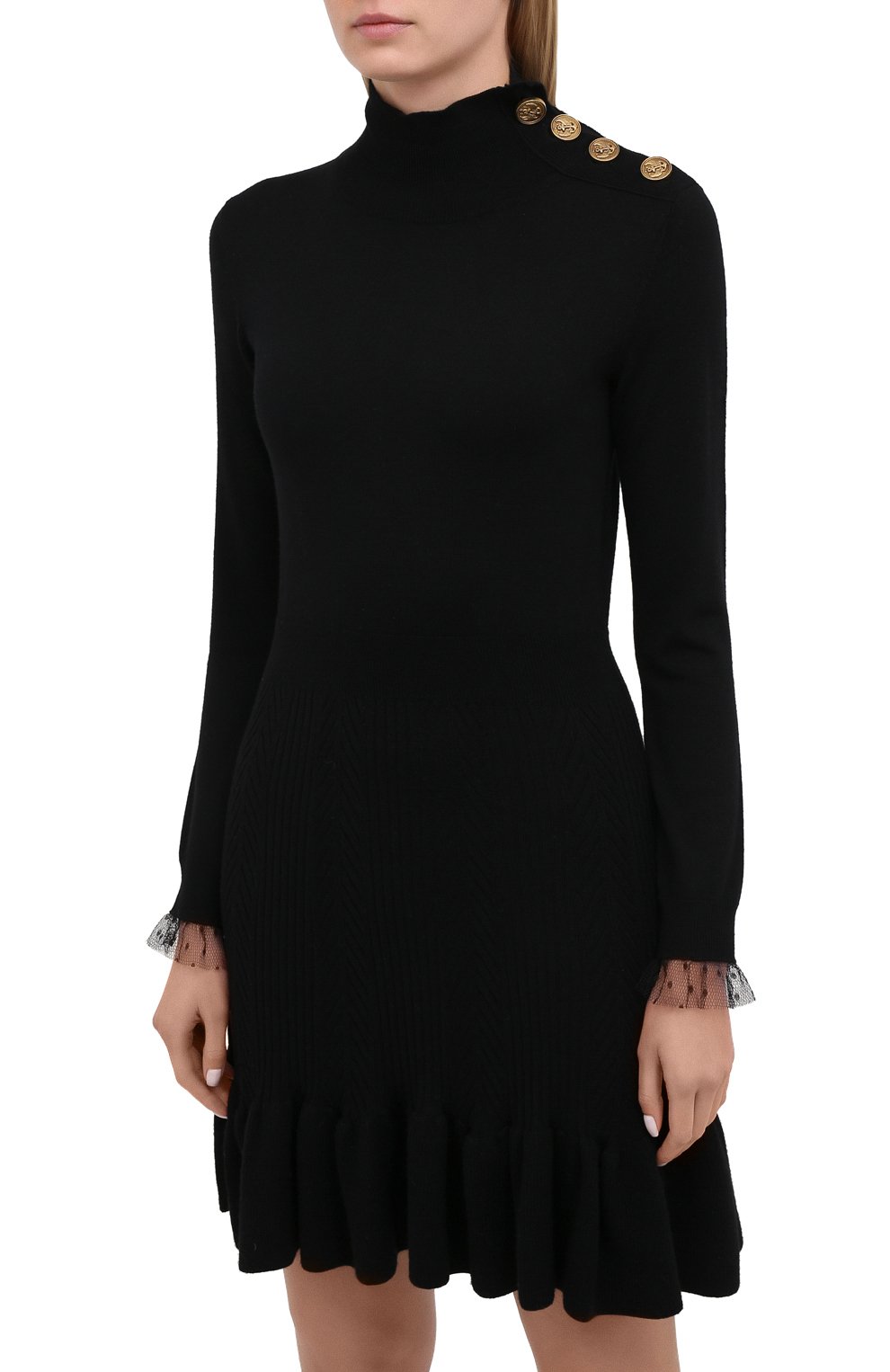 Шерстяное платье REDVALENTINO, арт. UR0KD01L/5FR, фото 3