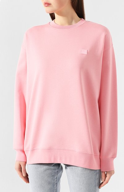 Хлопковый свитшот ACNE STUDIOS, арт. CI0010/W, фото 3