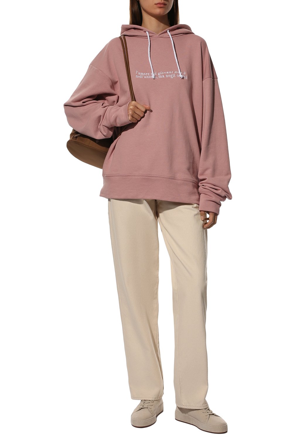 Хлопковое худи ARTEM KRIVDA, арт. H-RJ-PINK, фото 2