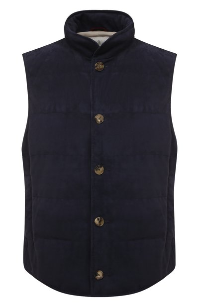 Мужской замшевый жилет BRUNELLO CUCINELLI, арт. M0PCL1922