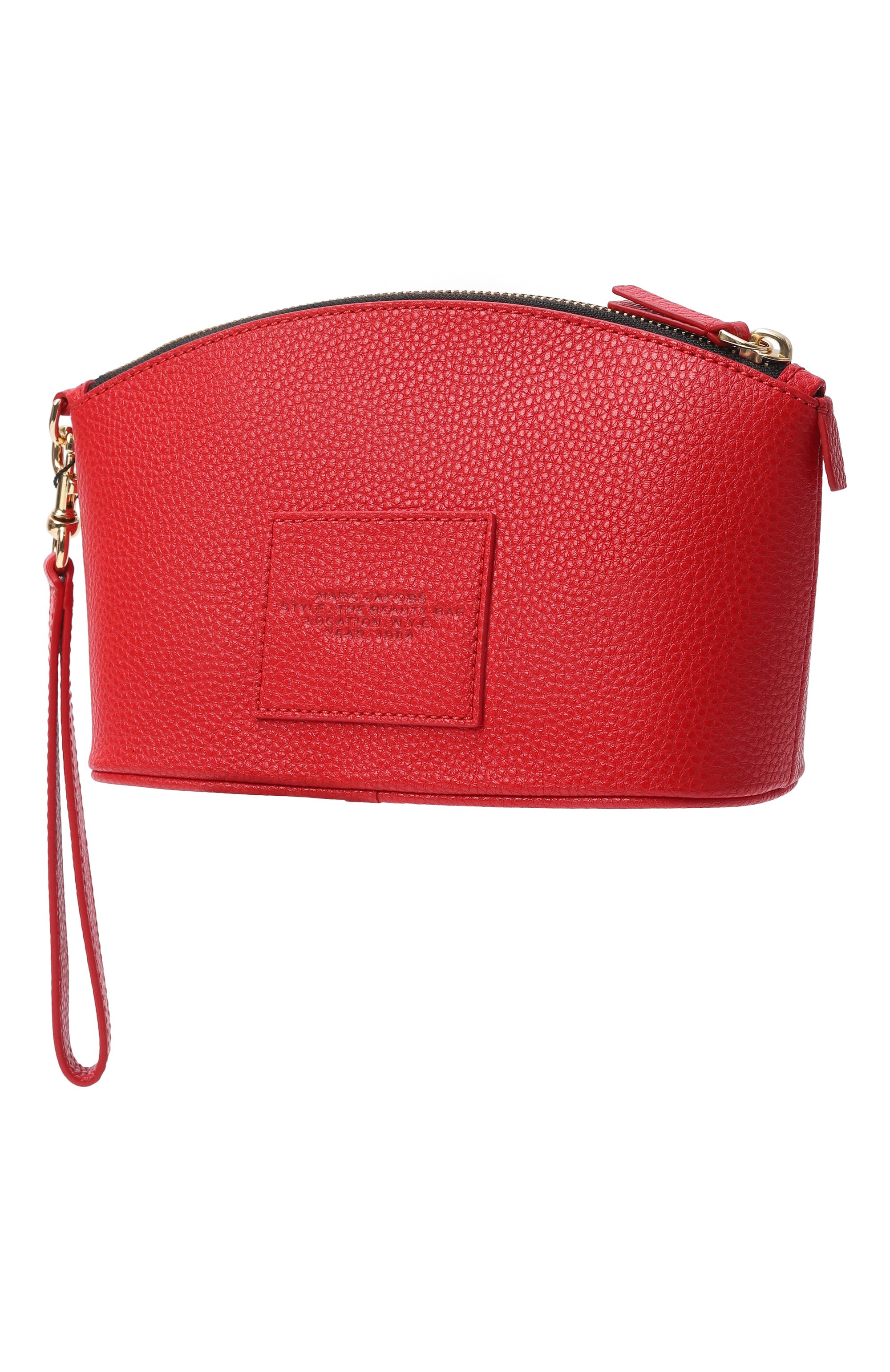 Кожаная косметичка MARC JACOBS (THE) красного цвета по цене 15750 руб., арт. 2R4SCP003S02, фото 2 Кожаная косметичка MARC JACOBS (THE), арт. 2R4SCP003S02, фото 2