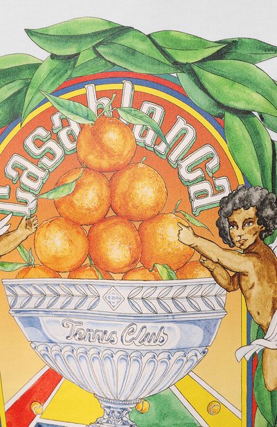 Хлопковая футболка CASABLANCA, арт. MPS24-JTS-001-09, фото 5