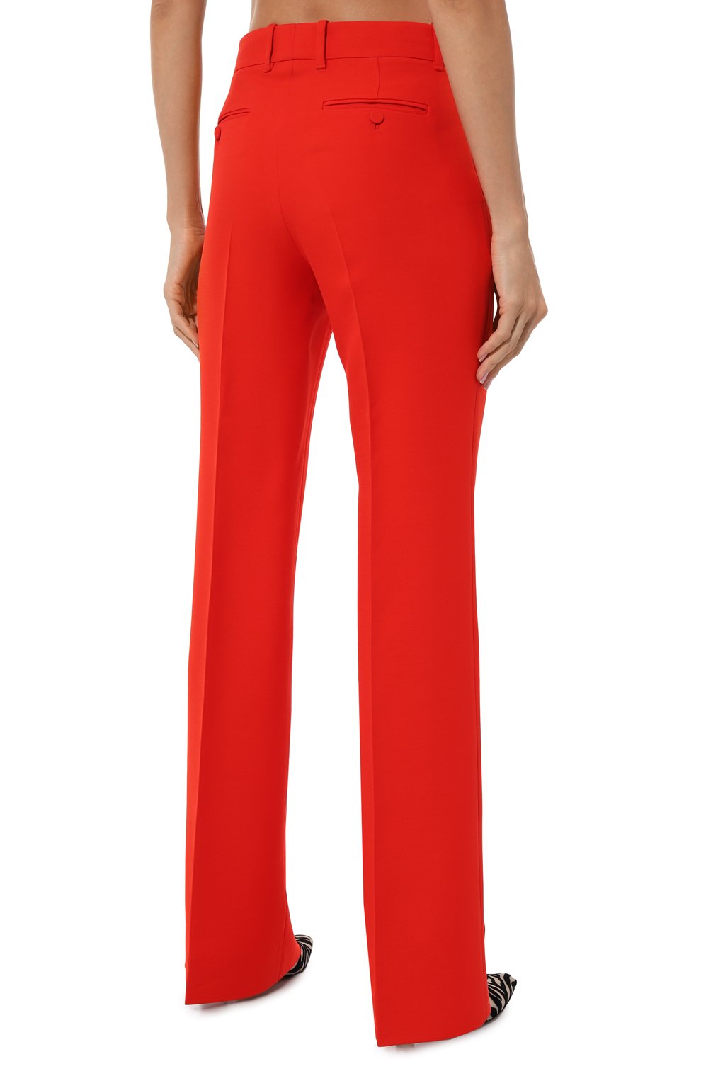 Брюки из  шелка и шерсти GUCCI, арт. 609657 ZAD88, фото 4
