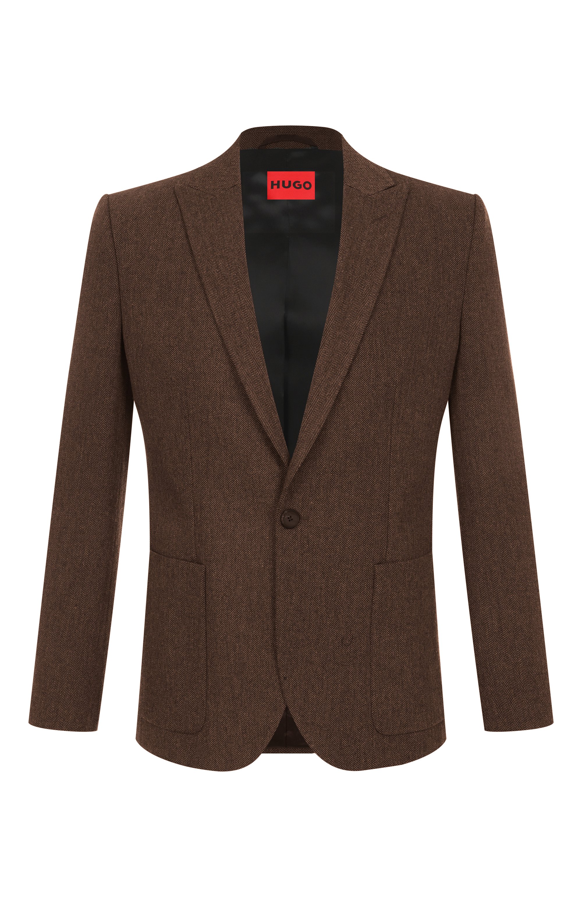 Пиджак из шерсти и хлопка HUGO, арт. 50544694, фото 1