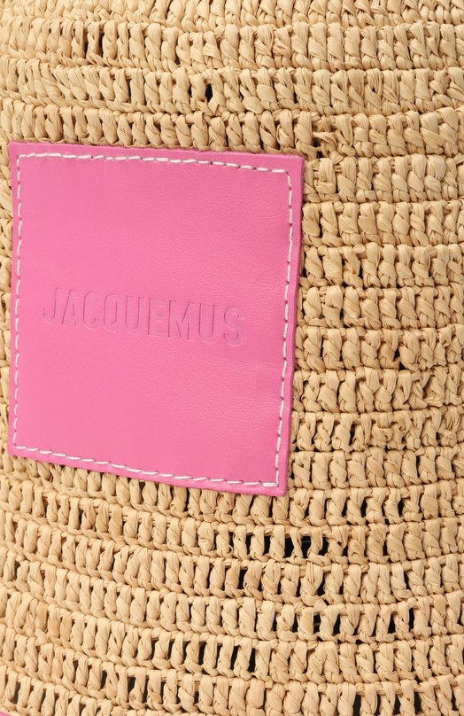 Панама из рафии Jacquemus 245AC642-3060 Бежевый  245AC642-3060 Фото 4