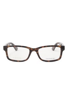 Женские оправа GUCCI коричневого цвета, арт. GG1717 002 | Фото 2 (Нос: Не проставлено; Региональные ограничения белый список (Axapta Mercury): Не проставлено; Материал: Пластик; Тип очков: Оправа; Очки форма: Прямоугольные; Оптика Гендер: оптика-мужское)